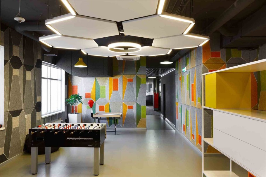 Креативный офисный интерьер