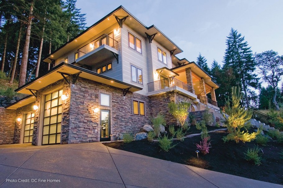 Загородный дом в стиле Шале