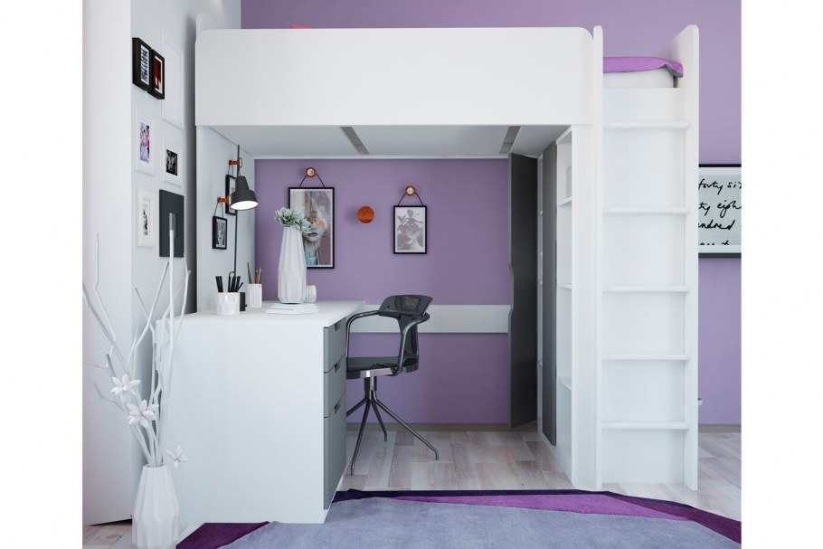 Paidi кровать чердак