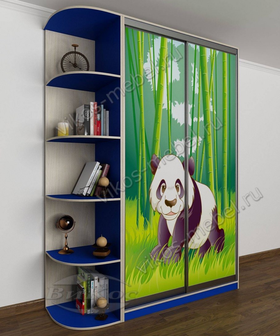 Шкаф-купе в детскую мальчику