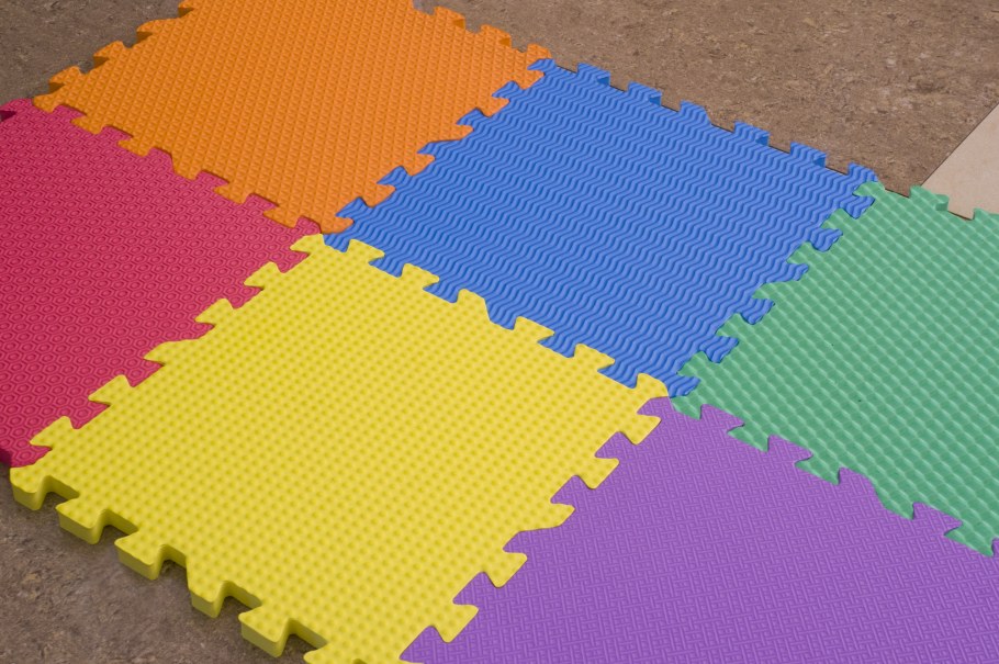 Коврик-пазл FUNKIDS цветы-12