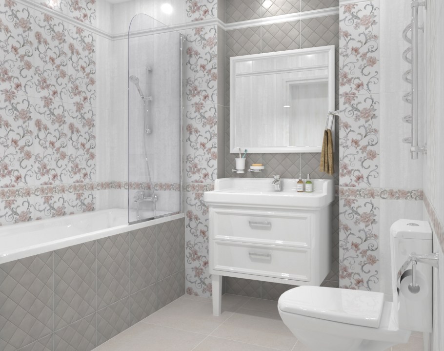 Kerama Marazzi 6233 Луиза беж 25х40