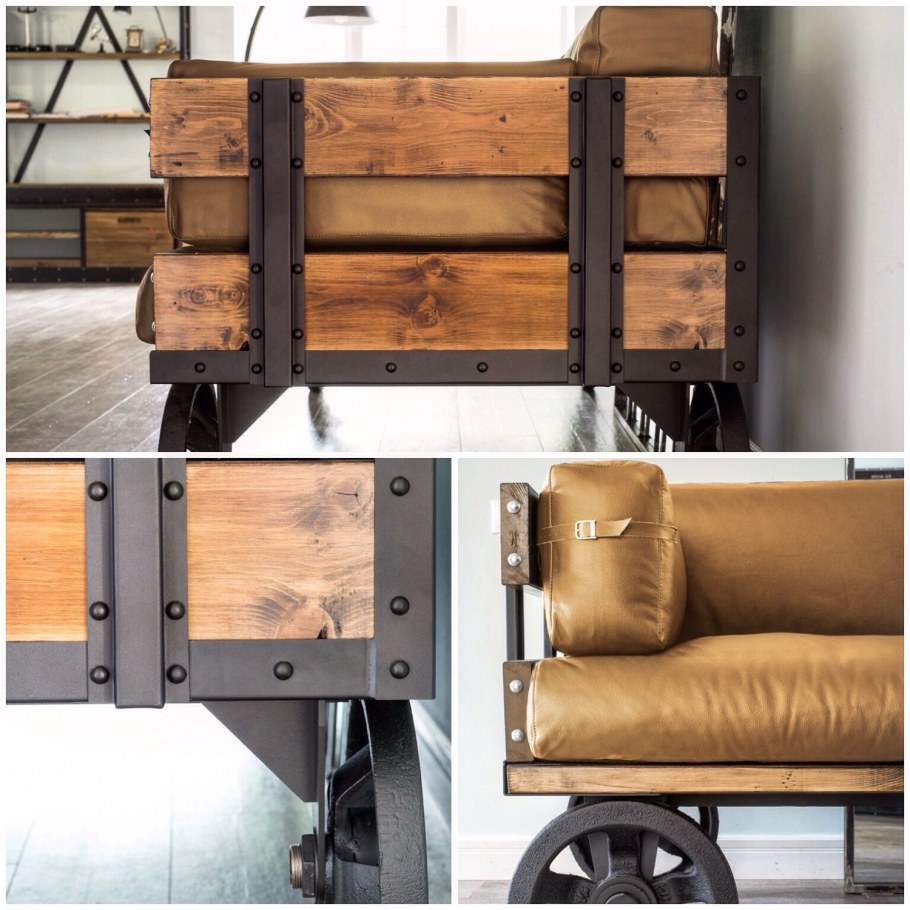 Диван Индастриал лофт