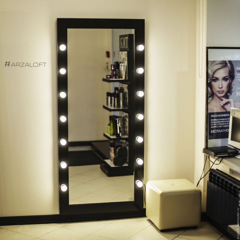 Зеркало Континент гримерное антураж