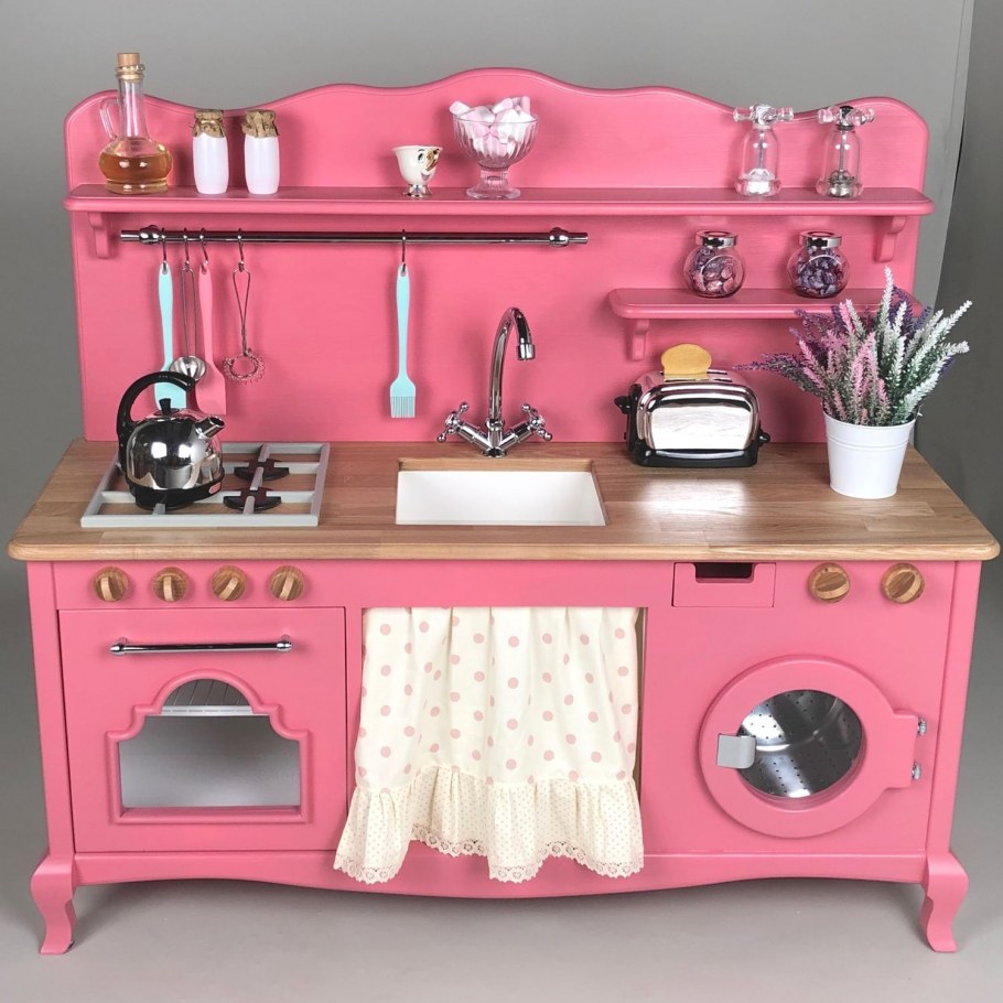 Кухня детская деревянная