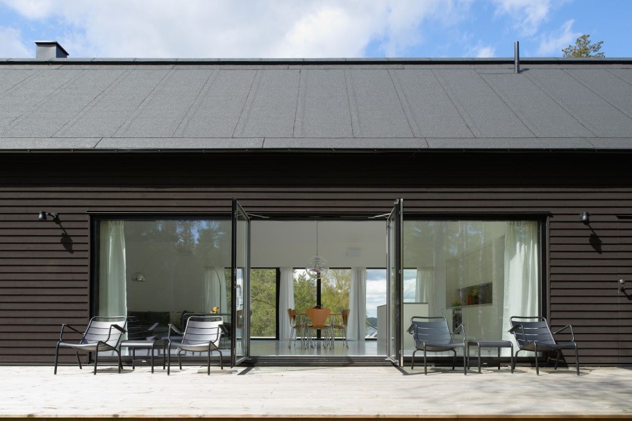 Скандинавские дома с мансардой