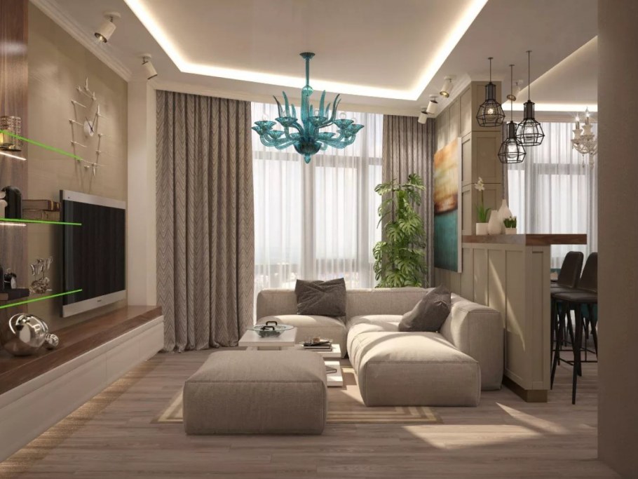 Контемпорари стиль в интерьере