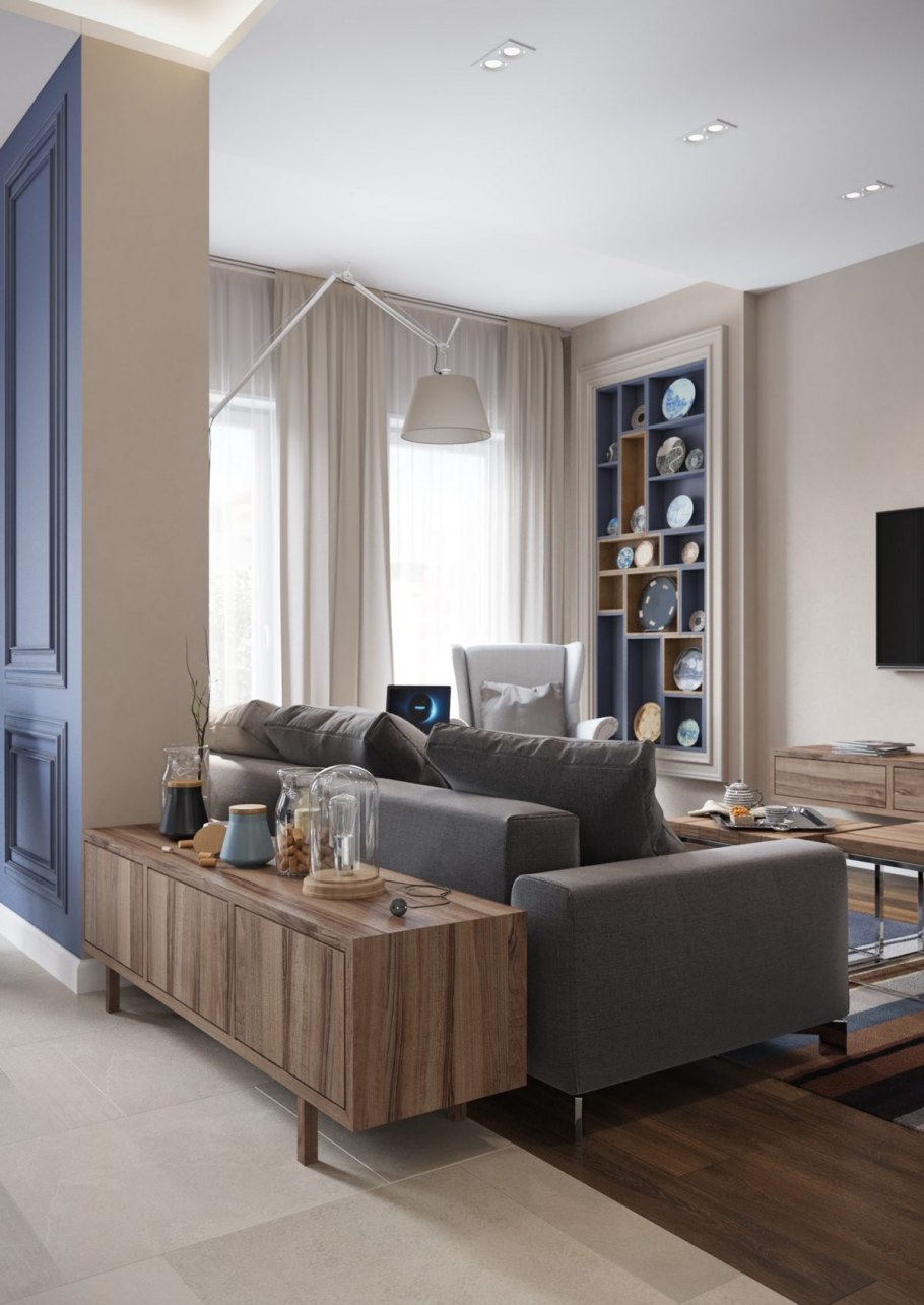 Кухни гостиные в современном стиле