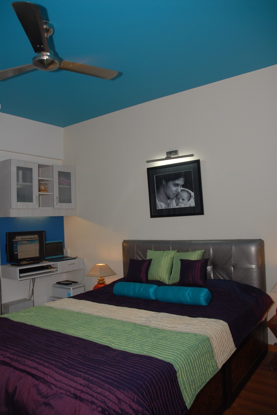 Потолок цвет морской волны