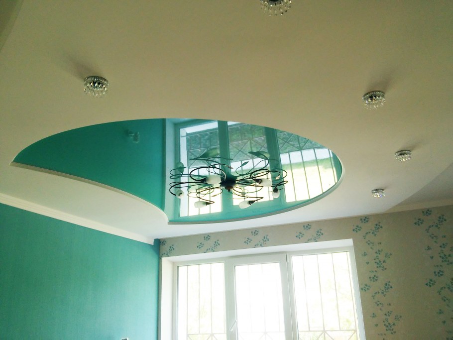 Потолок тканевый Дескор высота