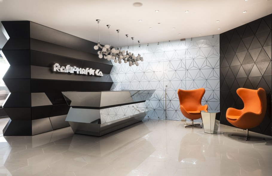 Стойка ресепшн современная