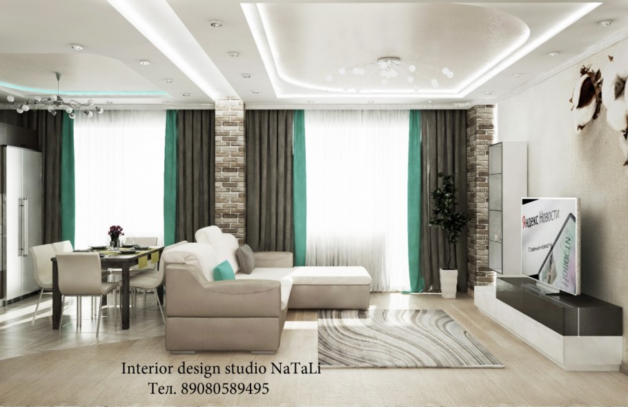 Интерьер ЖК Ньютон