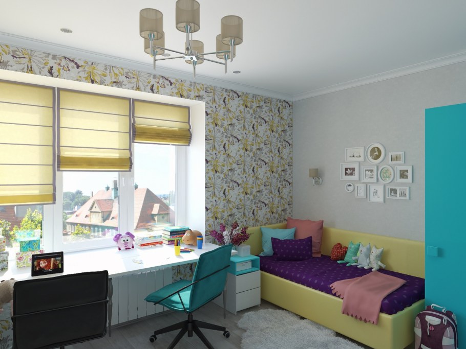 Планировка детской комнаты