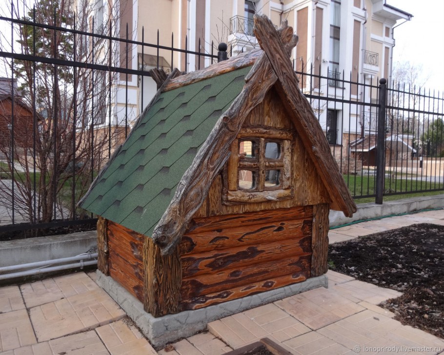 Деревянный колодец