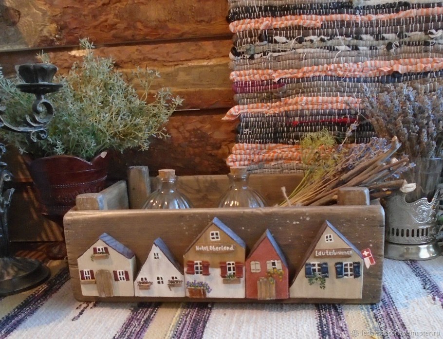 Садовая фигурка гриб домик малый Летто