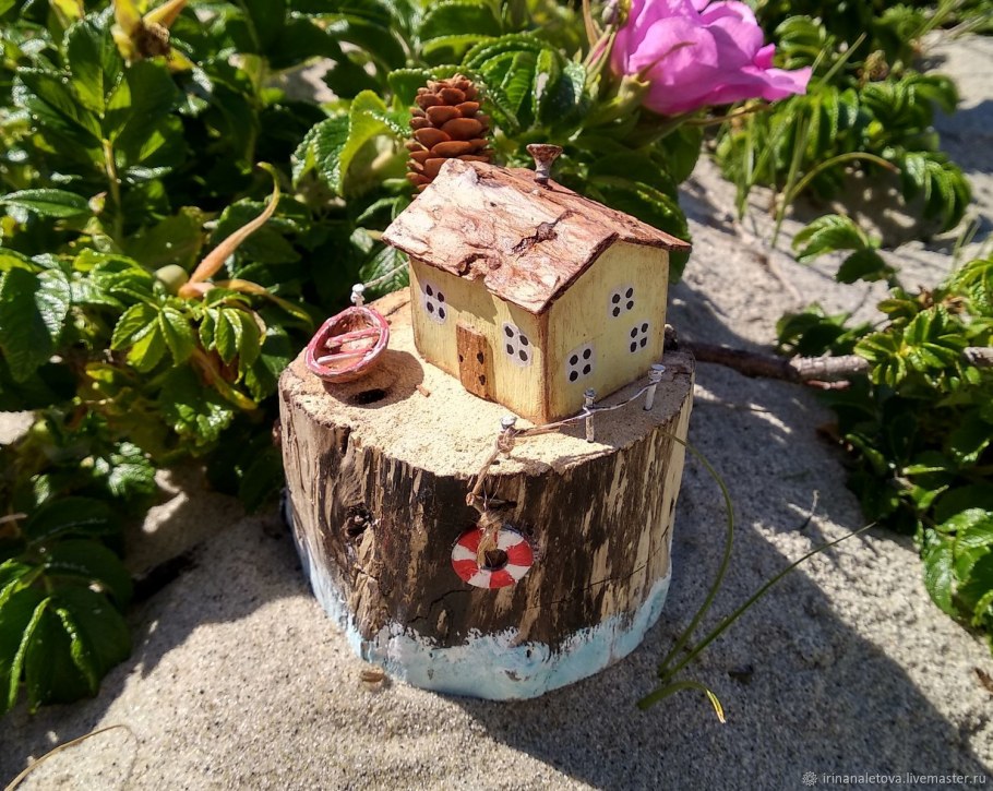 Колодезный домик мельница