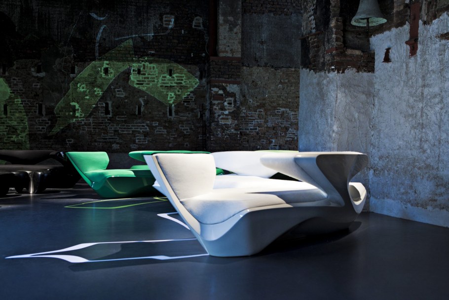 Заха Хадид диван зефир