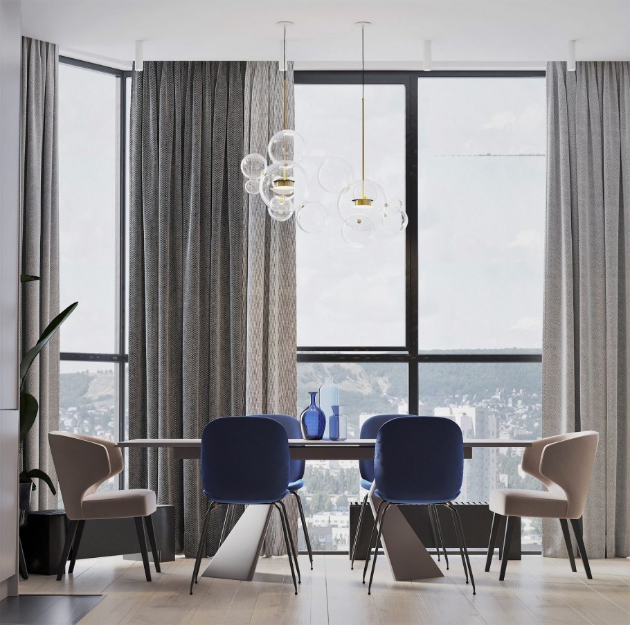 Дизайн квартир в испанских кварталах 4 комнаты