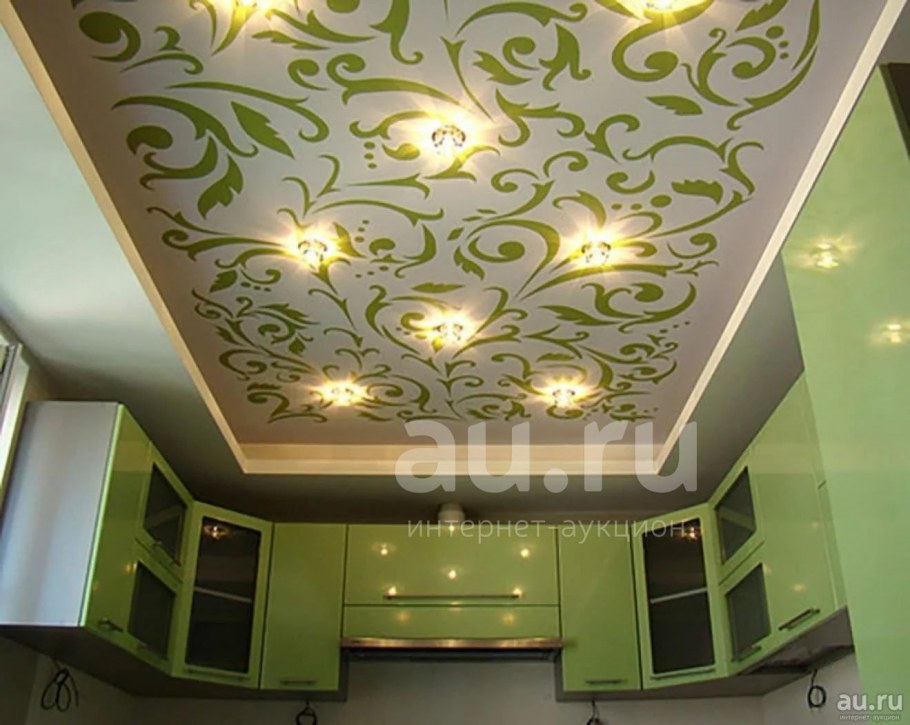 Двухуровневый потолок эконом