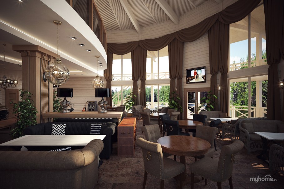 Ресторан интерьер арт деко