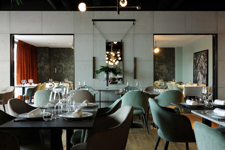 Интерьер греческого ресторана