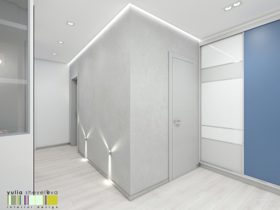 Кухня-гостиная 20 кв.м евродвушка