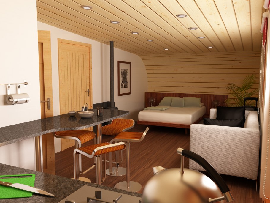 Деревянный дом Eco Perch