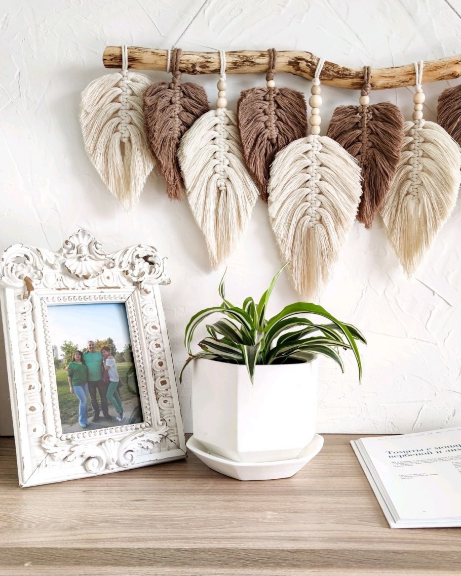 Перья для декора интерьера