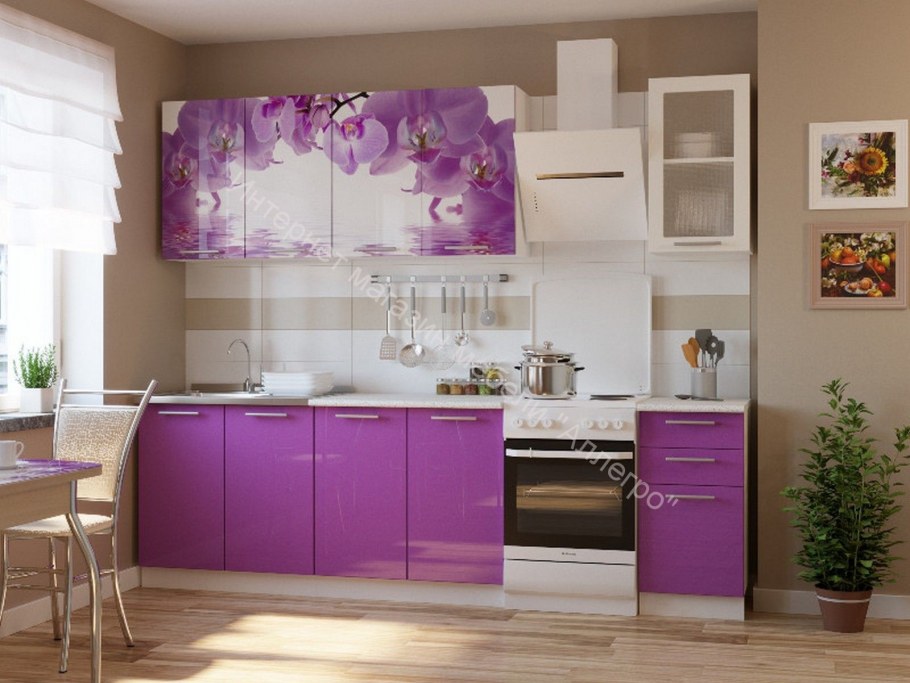 Кухонный гарнитур Регина цвет манго