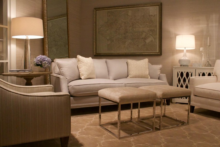 Нюдовые цвета в интерьере