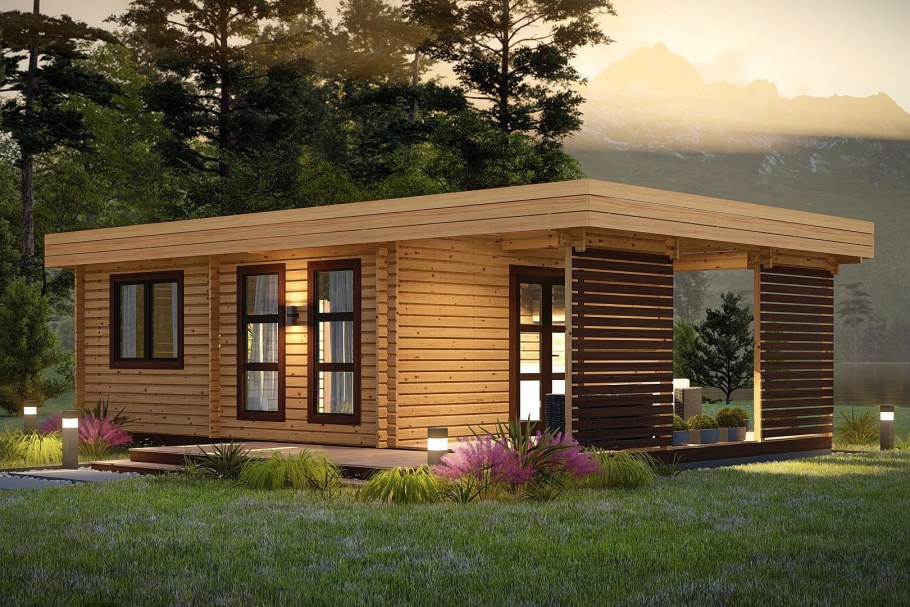 Летний дачный домик