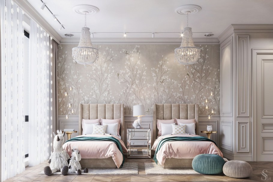 Обои компаньоны для спальни