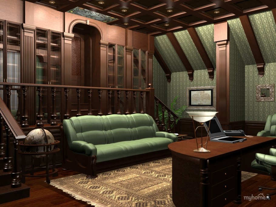 Мансарда в английском стиле