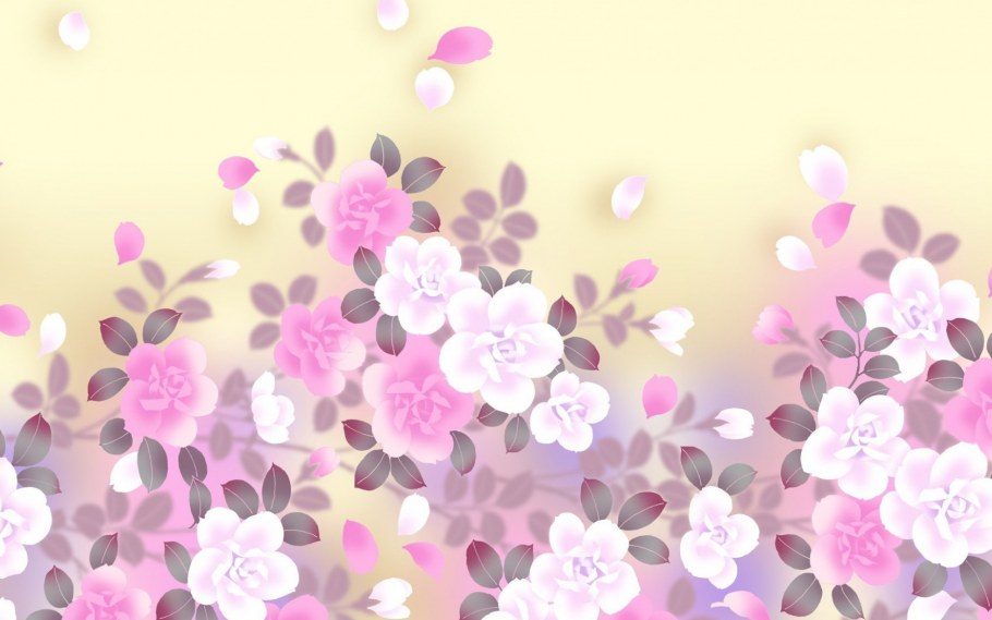 Фон цветочный нежный вертикальный