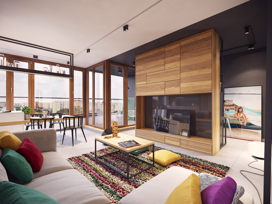 Уютная современная квартира