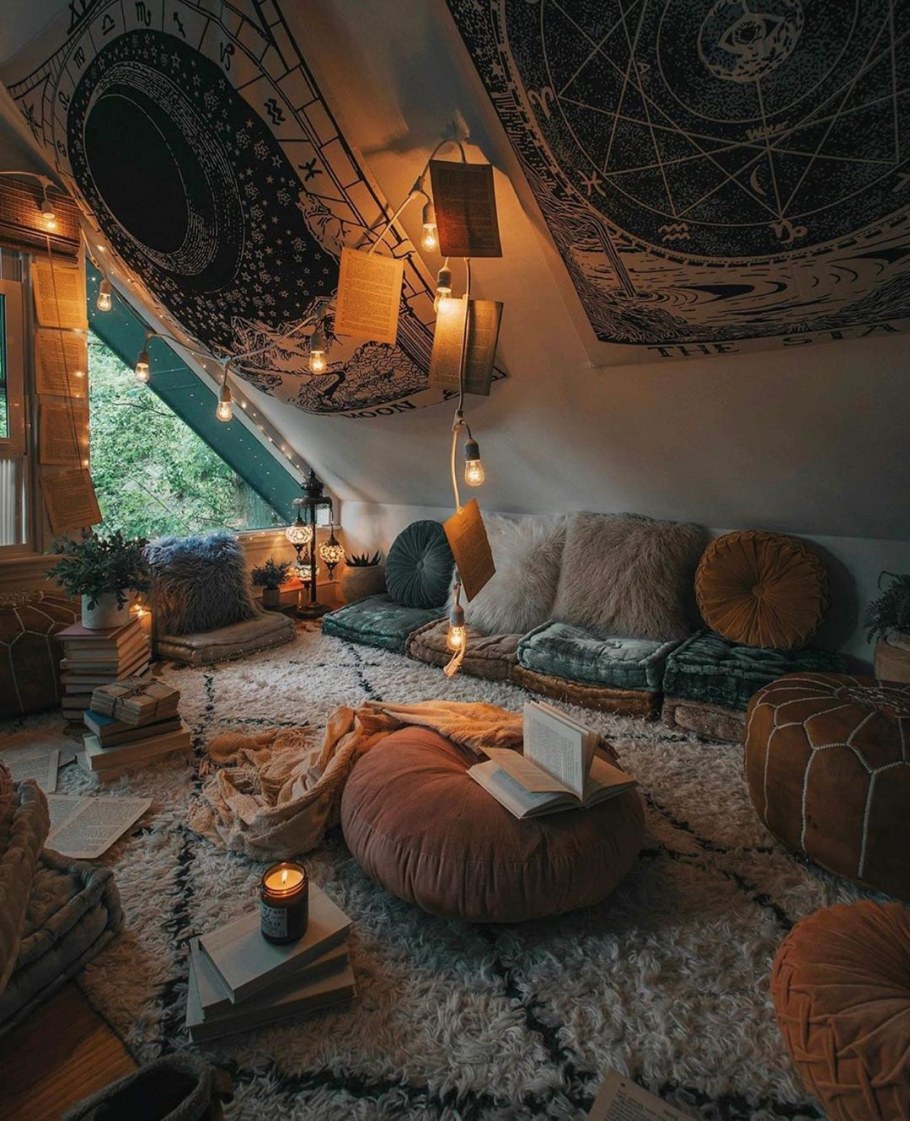 Уютный интерьер балкона