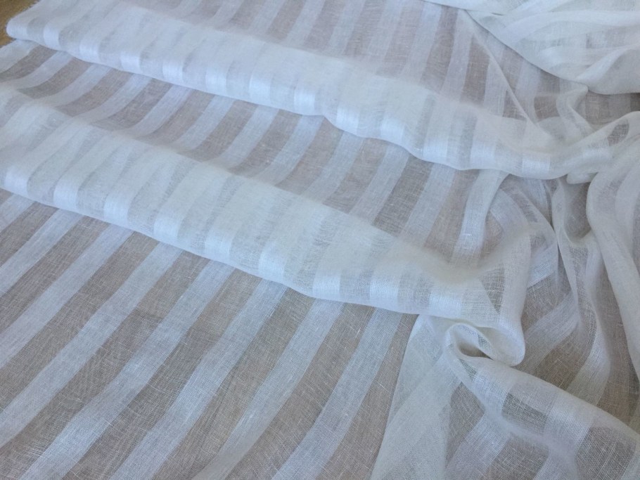 Тюль лен комбинировать