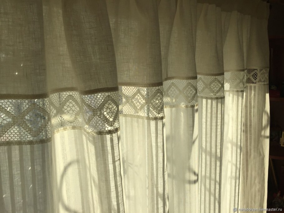 Тюль пыльная роза 290