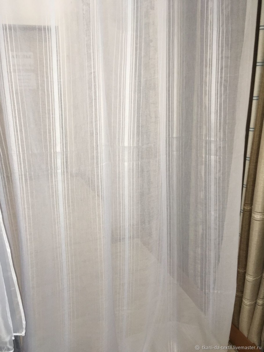 Тюль с подхватом