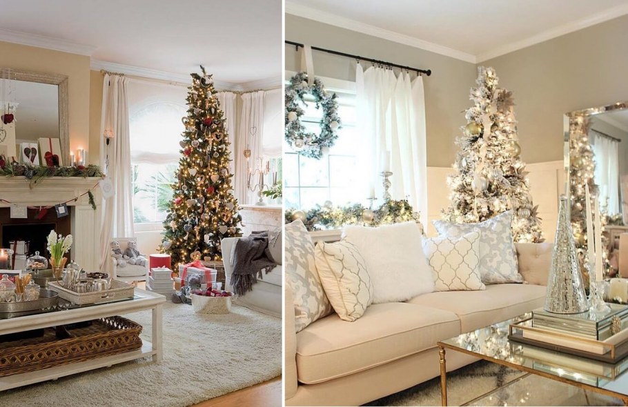 Красивый новогодний интерьер