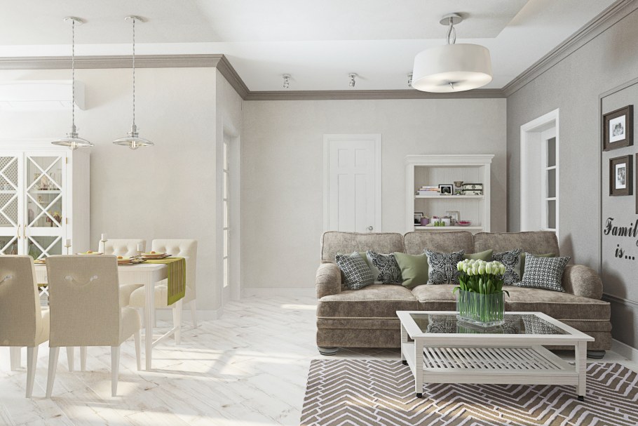 Минимализм с элементами Прованса