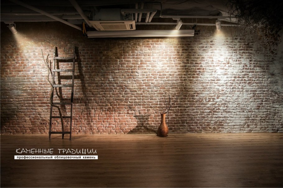 Деревянная лестница в стиле лофт