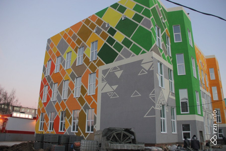 Цветовое решение фасадов