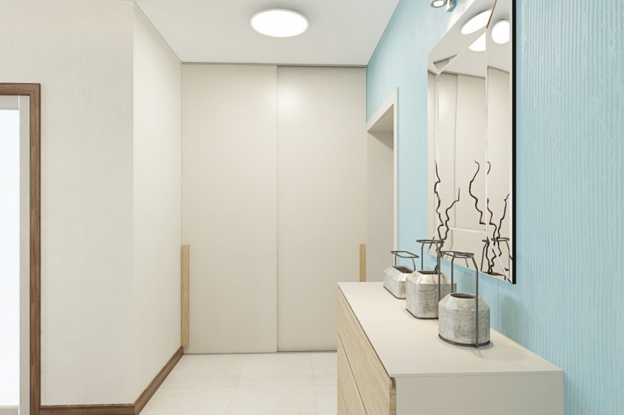 Мятный интерьер Минимализм