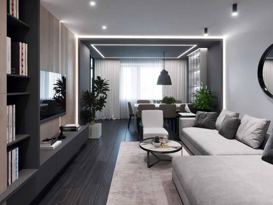 Гостиная 21м дизайн