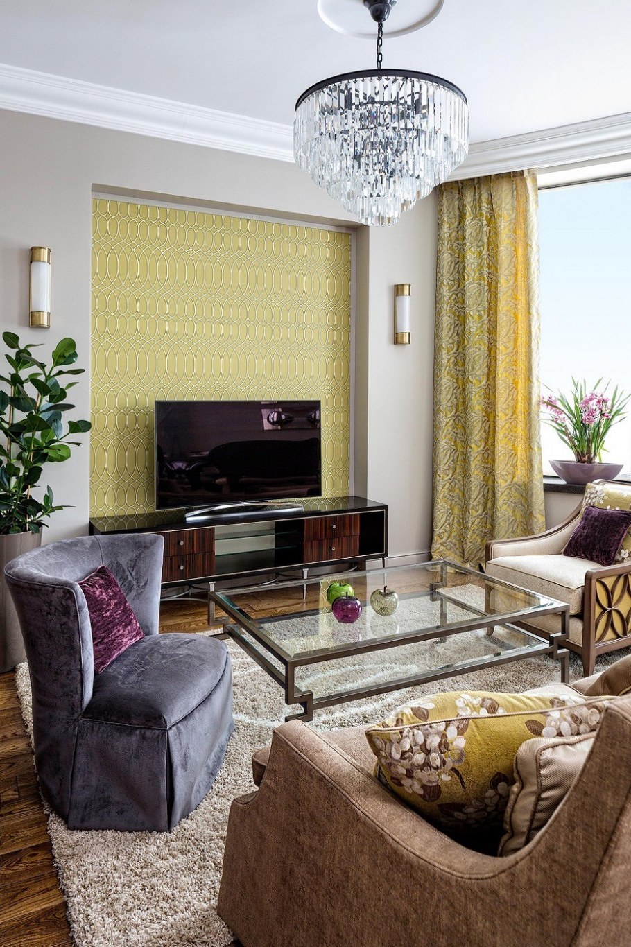 Гостиная с зоной отдыха