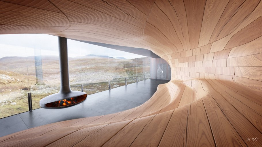 Павильон в норвежском стиле