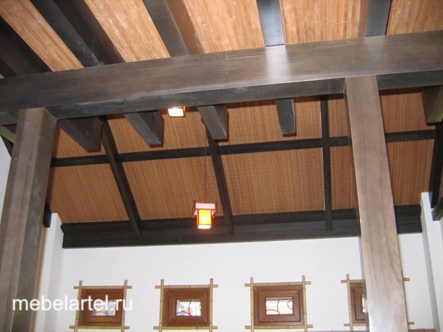 Декоративный брус для потолка
