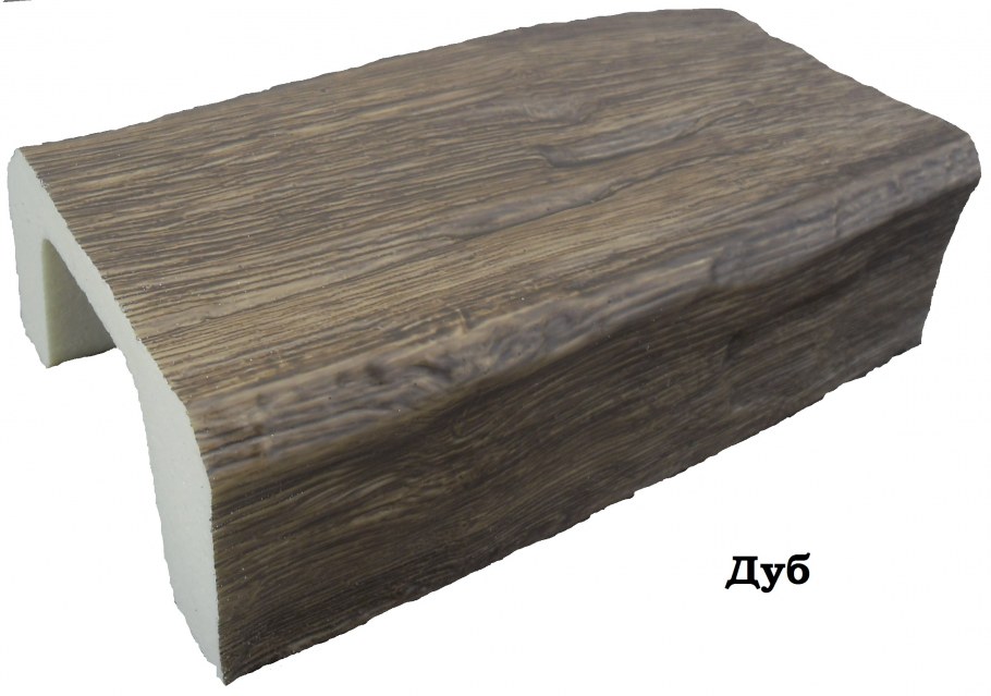 Ступень 40х300х900 мм дуб рустик