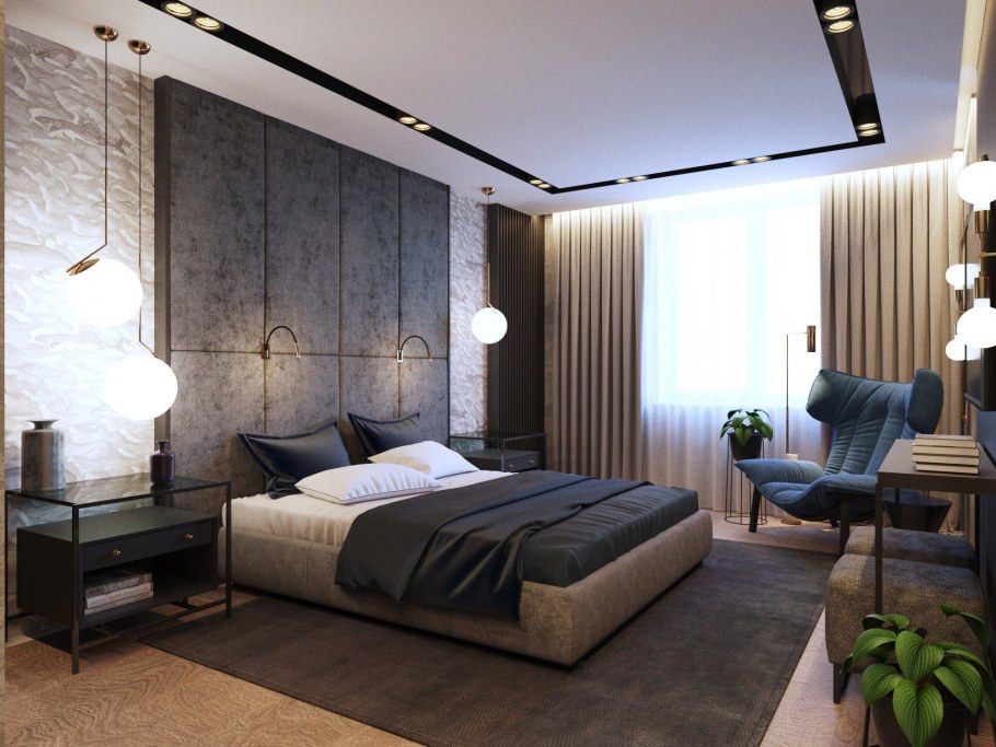 Спальня в современном стиле 2021